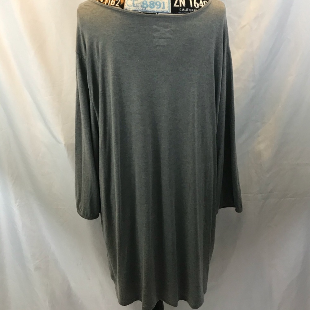 NWT Just My Size Women’s Sparkly Gray Shirt 4X - Picture 4 of 13